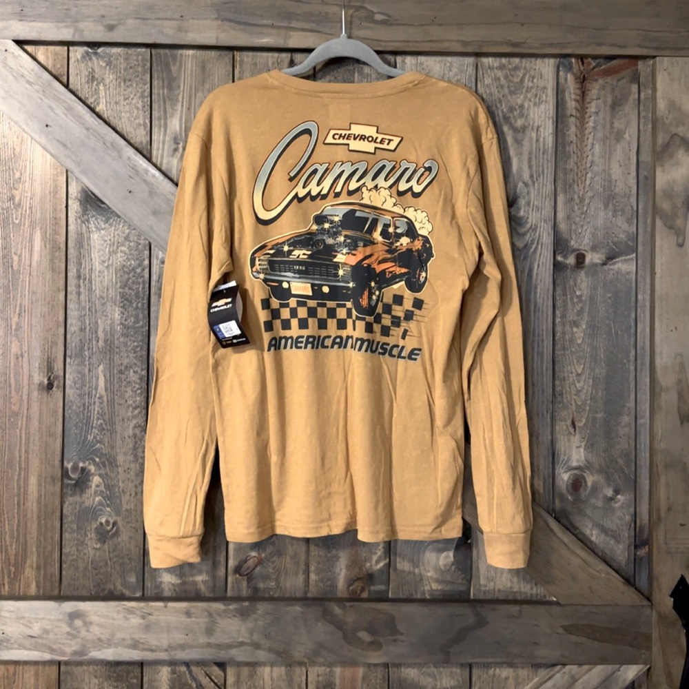 Camaro American Muscle Long Sleeve Tee